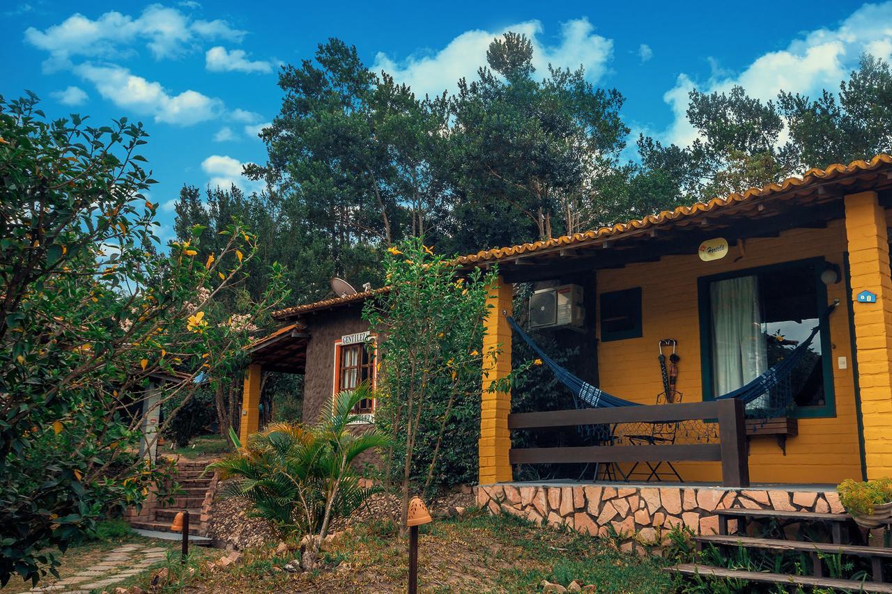 Pousada Villa Lagoa Das Cores Вале до Капао Екстериор снимка